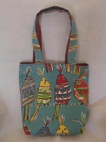 Handmade reversible tote bag - handmade,