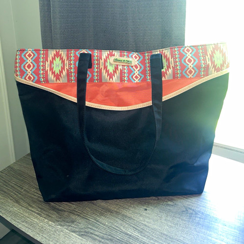 Emma chloe large black tote - emma,