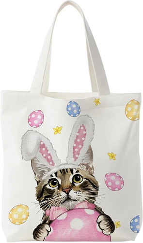 Easter tote bag canvas - easter,