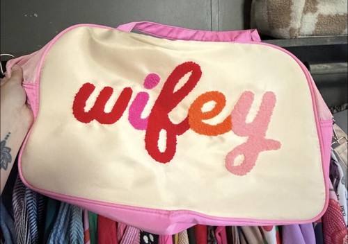 Wifey travel bag - wifey,