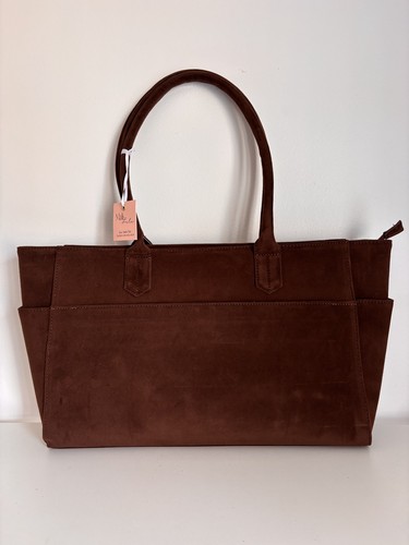 Mali lili faux suede tote - lili,