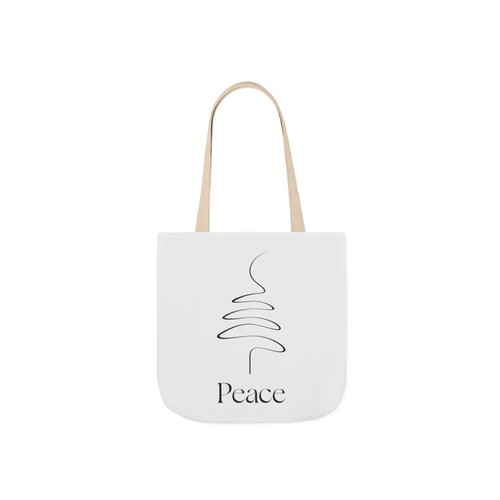 Peace pine tote bag - tote,