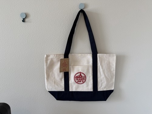 Trader joe canvas tote - canvas,
