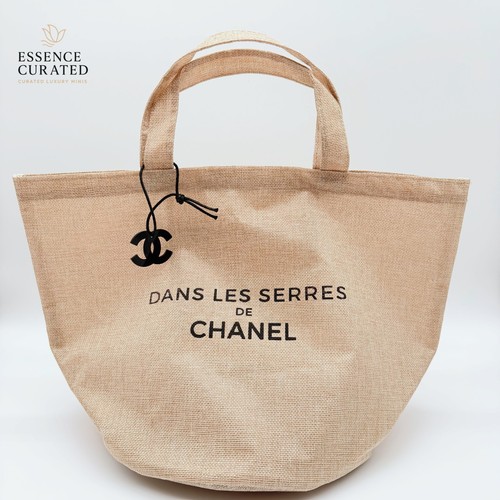Large woven tote bag beige - large,