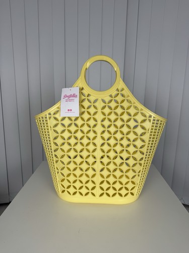 Sun jellies atomic tote - jellies, yellow