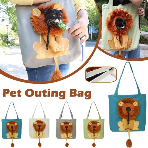 Lion shaped shoulder bag - bag, pet
