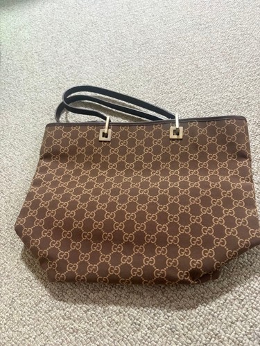 Gucci pattern canvas tote - pattern,