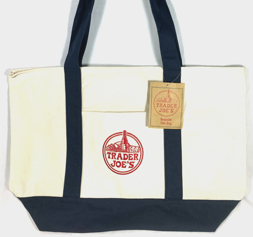 Trader joe canvas - canvas, tote