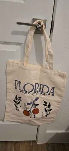 Florida canvas tote - tote, bag
