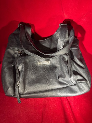 Rosetti black faux - faux, leather