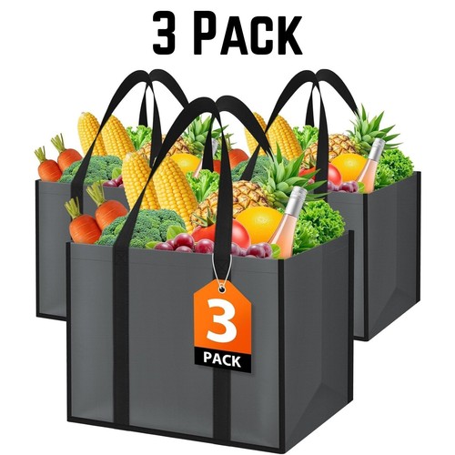 Pack reusable grocery bags - reusable,