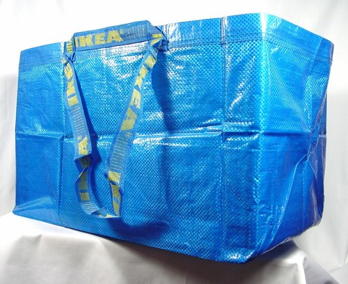 Ikea large blue bag shopping - blue,
