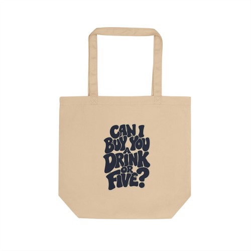 Drink five funny tote - drink,
