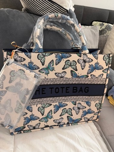 Butterfly print the tote bag - print, bag"