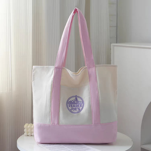 Trader joe large - trader, pink