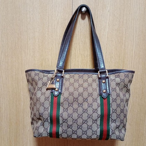 Gucci canvas tote bag - gg, with