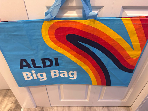 Aldi big bag large blue - aldi,