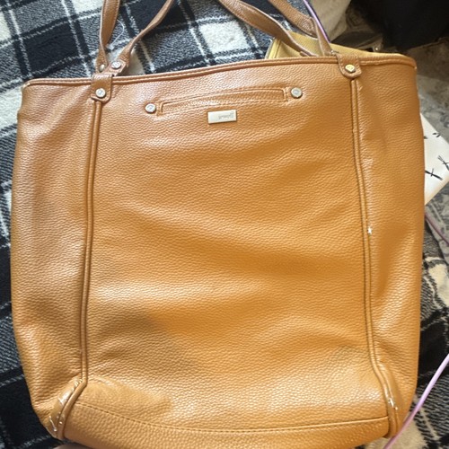 Jewell brown pebbled - jewell, tote