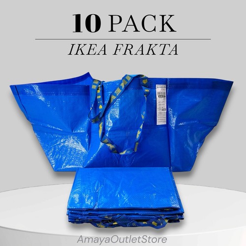 Ikea large blue bags - large,