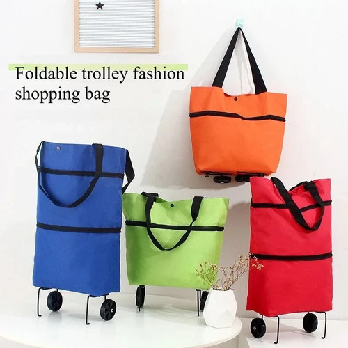Foldable shopping bag with - foldable,