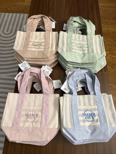 Trader joe mini tote bag - trader,