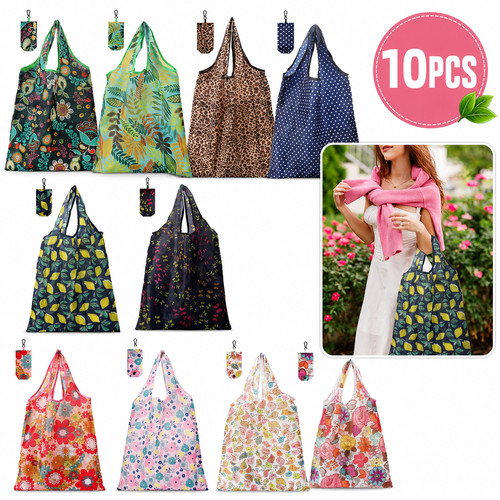 10pcs large reusable grocery - reusable,