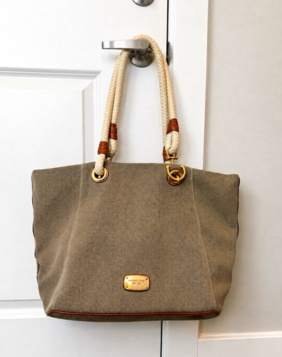 Michael kors canvas leather - michael, canvas/leather