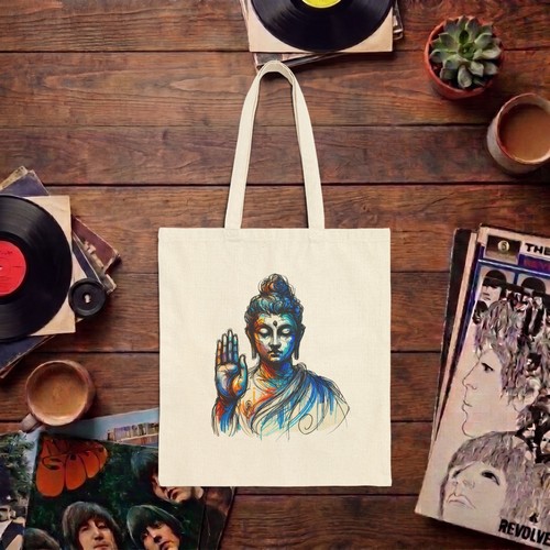 Spiritual tote bag - boho, yoga