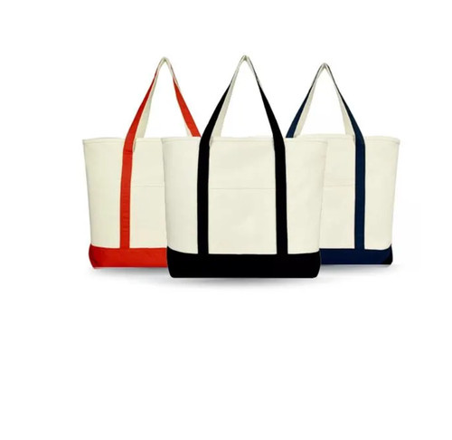 Cotton canvas zippered - cotton,