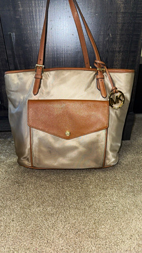 Michael kors leather nylon - kors, leather/