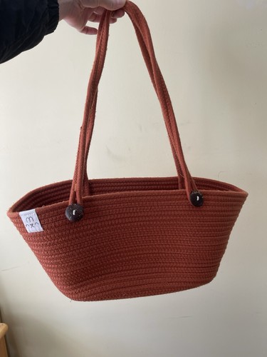 Cotton cord tote bag - cotton,