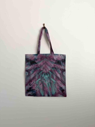 Ice dye tote - tote, |