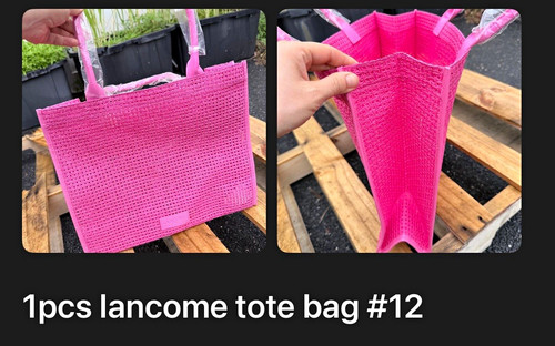 Lancôme pink large - pink, tote