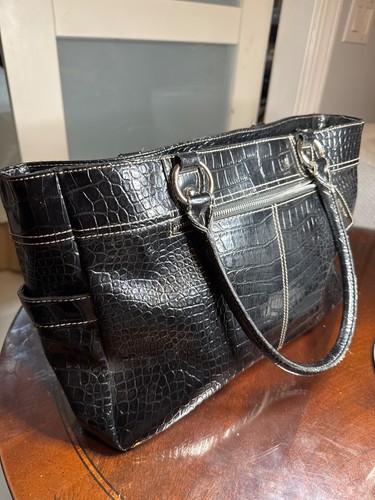Nine west black - west, croco