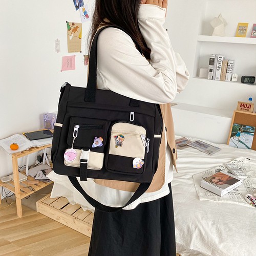 Nylon tote bag large - tote,