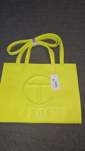 New medium shopping bag neon - medium,
