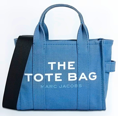 Marc jacobs blue logo tote - jacobs, bag