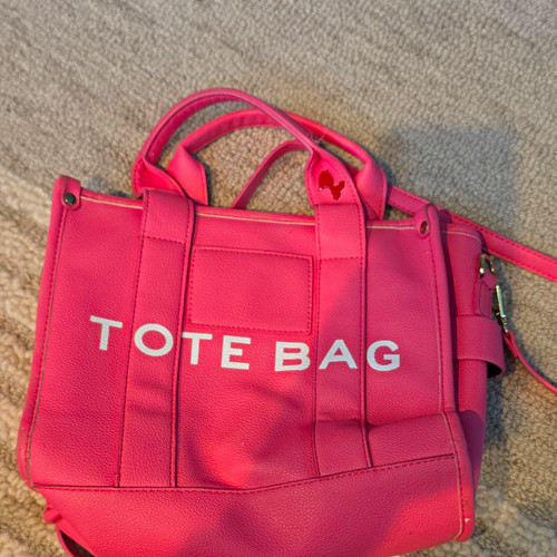 Women pink medium tote bag - medium,