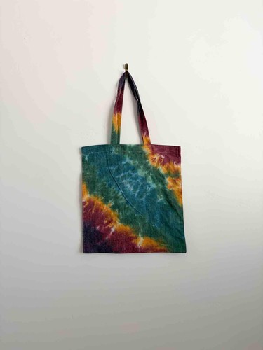 Tie dye tote - tote, bag