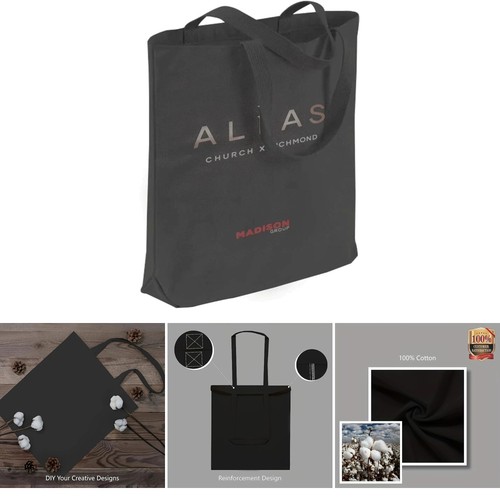 Pack reusable black canvas - reusable,