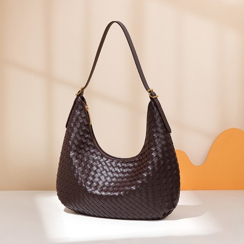 Women woven shoulder bag - bag, hobo