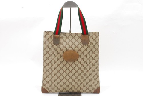 Gucci canvas tote bag - gucci, gg