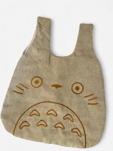 Totoro embroidered corduroy - totoro,