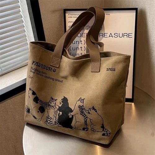 Women canvas tote - canvas,
