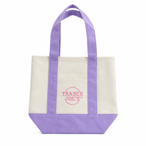 Trader joe purple canvas - purple,
