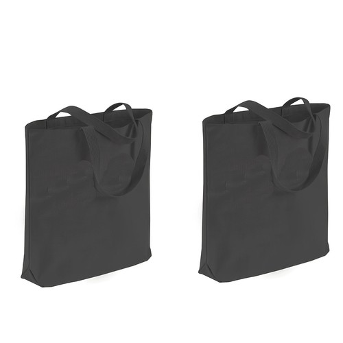 Pack reusable black canvas - reusable,