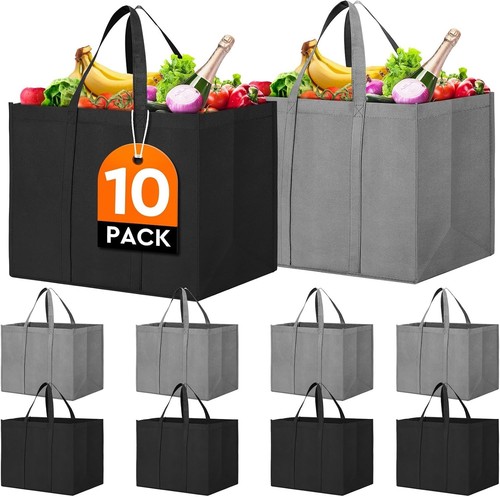 Reusable grocery shopping - grocery,