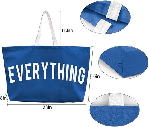 Extra large canvas tote bag - extra,